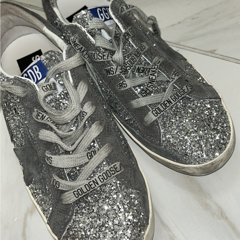 Golden goose glitter sneaker